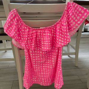 Lilly Pulitzer Off the Shoulder Top